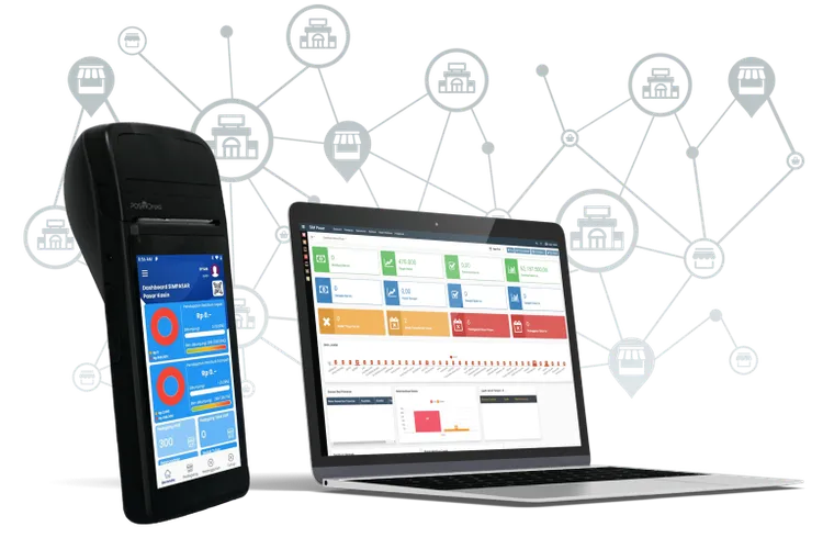 Tangkapan Layar Dashboard Web SIMPASAR Pengelola Pasar