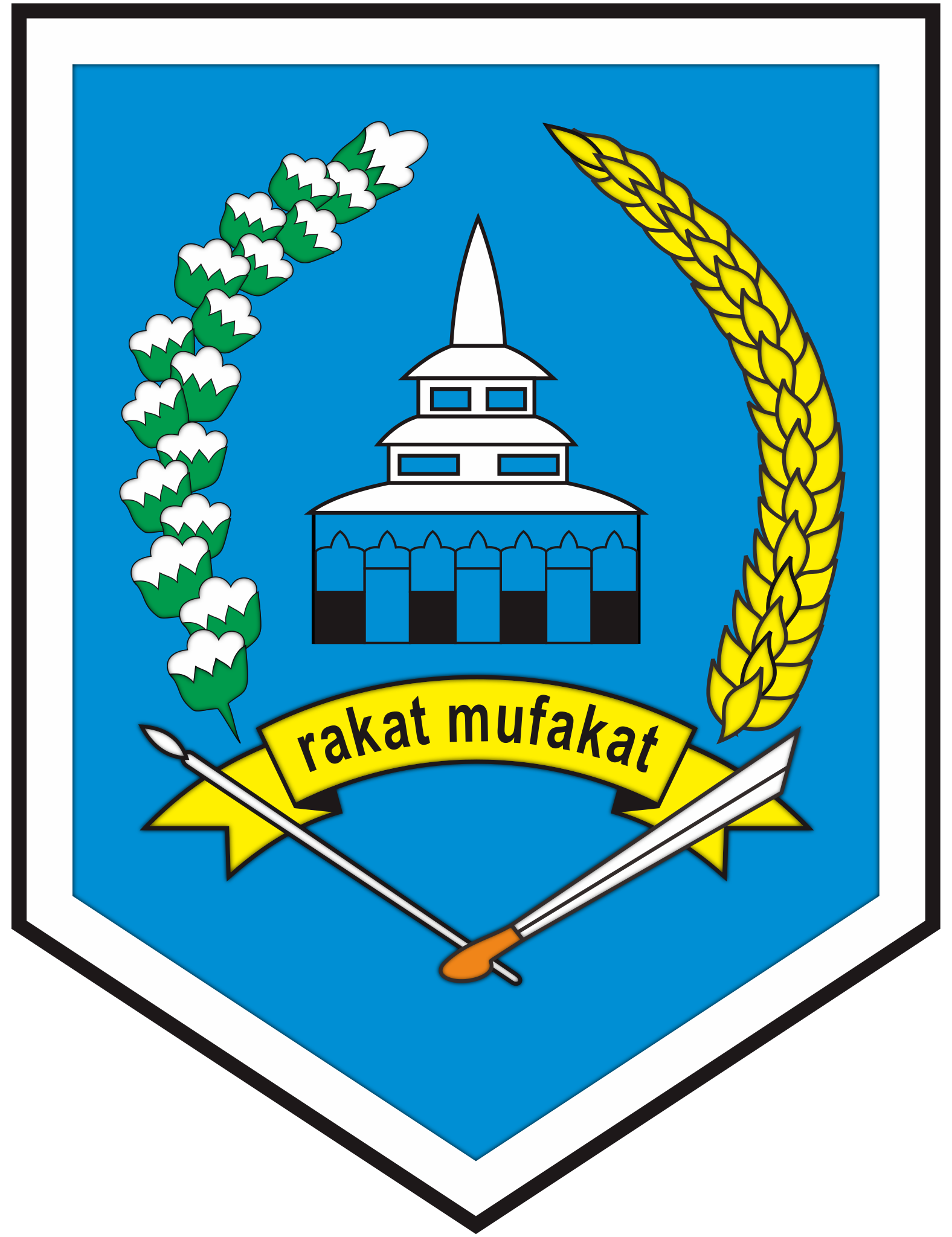 Lambang Kab. Hulu Sungai Selatan